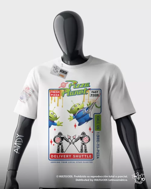 Camiseta Toy Story Pizza Planet